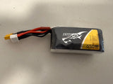 Tattu 3S 11.1V 650mAh 75C Lipo Battery Pack with XT30 Battery