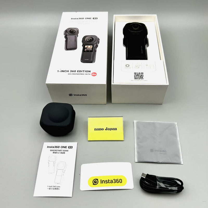 Insta360 ONE RS 1-Inch 360 Edition Camera Shenzhen Arashi Vision Used Tested JP