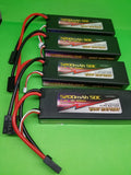 4 PACK VANT 5200mAh 2S 7.4 50C LiPo Battery FITS Traxxas REVO RUSTLER SLASH