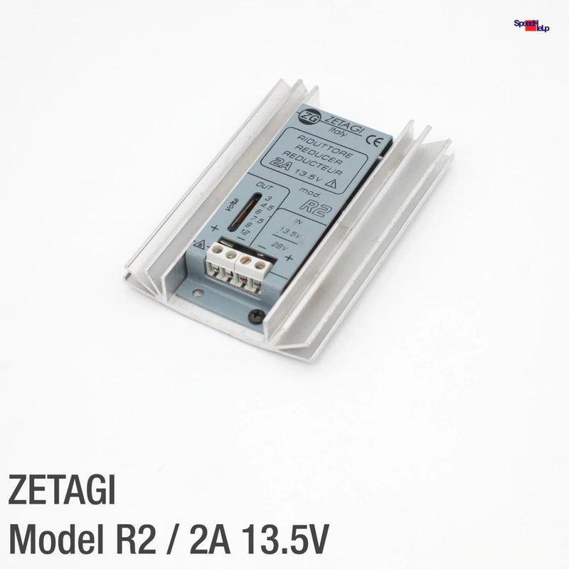 Zetagi R2 Dc/Dc Netzweil Input 13,5 - 28V Out 3-12V Converter Voltage Converter