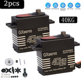 2PACK 40KG Metal Gear Digital Servo HIGH TORQUE  SPEED RC Car1/8 1/10 Boot Servo