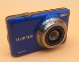 Fujifilm  JV300 Blue Digital Camera. Missing Lens Ring. Please Read Description.