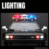 1:32 Scale Police Alloy Car Model Toys Metal Diecasts Vehicle Model with Light S