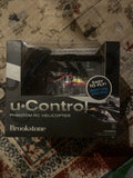 Brookstone U-Control Phantom Remote Control Helicopter Silver