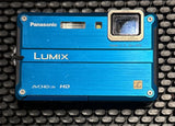 Panasonic Lumix DMC-TS2 14.1 MP Blue Waterproof Underwater  Digital Camera