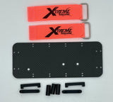 XTREME RACING TEAM LOSI 5IVE-T CARBON FIBER SMALL BATTERY TRAY LIPO CUSTOM 1/5