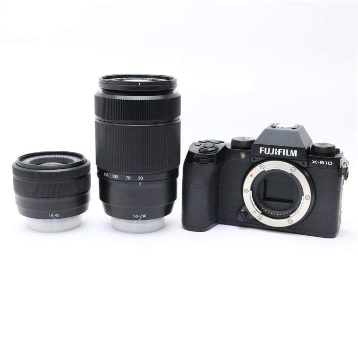 Fujifilm Fuji X-S10 Black + XC 15-45mm + 50-230mm II Lens Kit #122