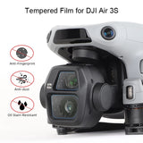 For DJI AIR 3S Drone Gimbal Camera Lens Tempered Film Protector Accessories 1/2* Drone