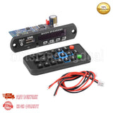 Bluetooth amplifier DAC board with MP3 decoder, AUX, USB, plus remote and wiring harness