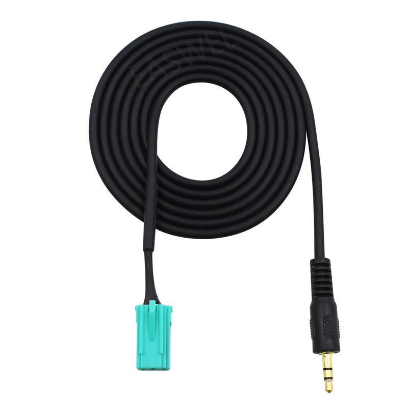 2005-2011 3.5mm Jack Aux Input Adapter Audio Cable For Renault Clio 2005-2011
