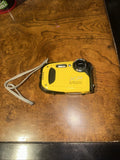 Fujifilm FinePix XP120 16MP Waterproof Digital Camera - Yellow. No Charger