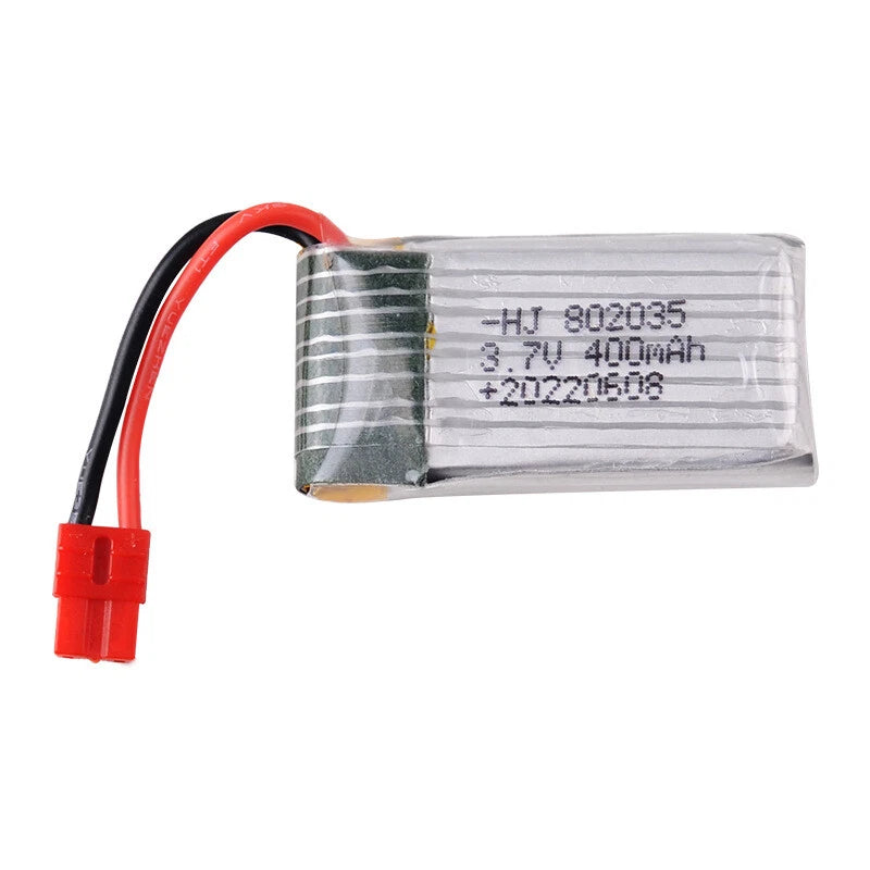 3.7V 400mAh Lipo Battery for X4 H107 H31 KY101 E33C U816A V252 H6C RC Quadcopter