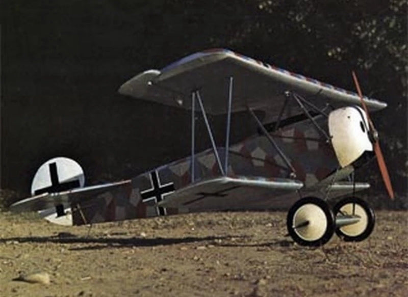 Model Builder Mag. Fokker DVI by Philip C. Foster RC Airplane Short Kit + Plan