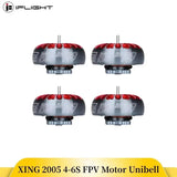 iFlight XING 2005 1900KV/2550KV 4-6S FPV Motor 1.5mm Outer Titanium Alloy Shaft