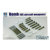1/32 Trumpeter U.S. Aircraft Weapons Bombs for Battleplane 03307 Model Kit DIY