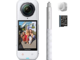 Insta360 X5 Starter Bundle,Satin White Waterproof 8K360??Camera,Leading Low Light