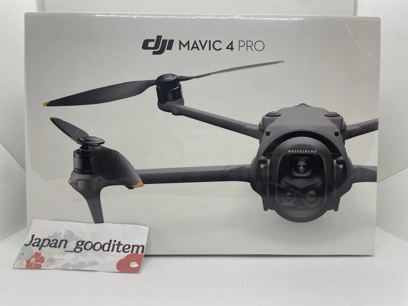 DJI Mavic 4 Pro quadcopter drone with front camera and four propellers