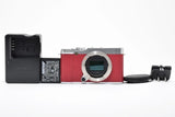 Fujifilm X-A1 16.3MP Mirrorless Interchangeable Digital Camera Red [Near Mint]