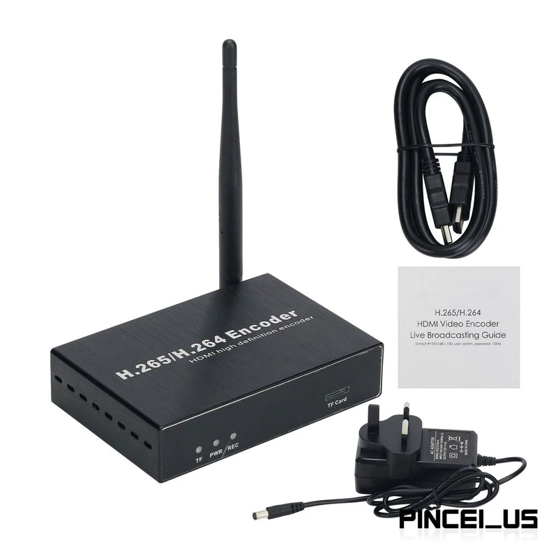 Wifi Encoder H265 H264 Video Encoder for Online Streamer Internet Celebrity pe66