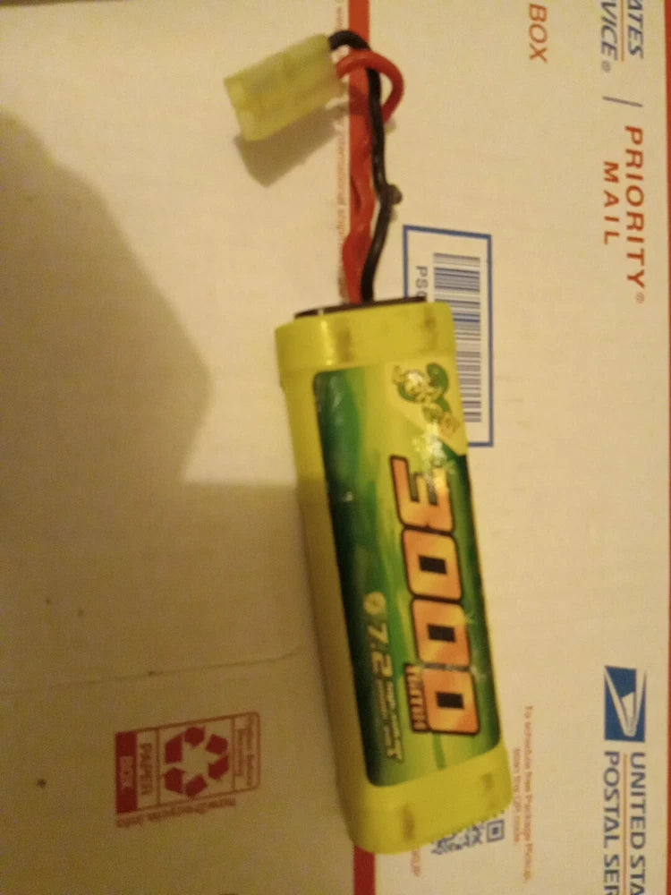 Vintage VENOM 7.2v High Power NiMH 3000mAh 6 Cell Flat Pack Battery Brand New 15 Battery