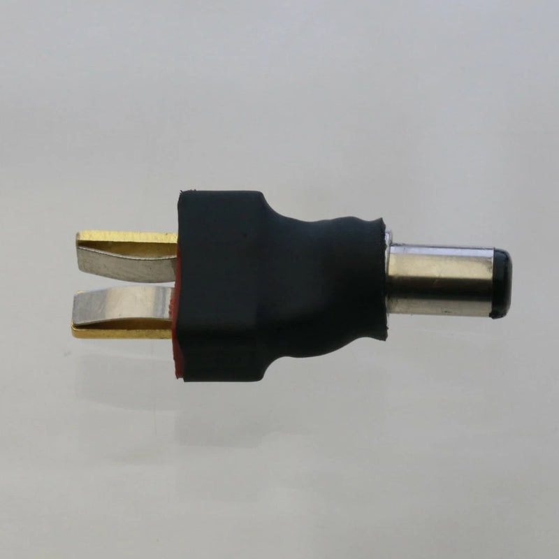 DIY Adapter DC 5.5x2.1mm to T-plug Deans for Fatshark Skyzone Boscam Goggles FPV