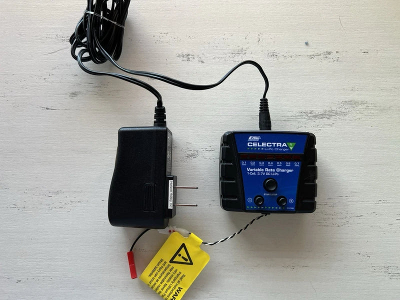 Excellent E-Flite Celectra 1S RC Remote Control Battery Charger: UMX MCX Battery