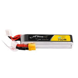 Tattu 750mAh 2S 95C 7.6V R-Line HV Lipo Battery Pack with XT30 Plug