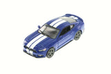 2015 Ford Mustang GT, Blue - Kinsmart 5386DF - 1/38 Scale Diecast Model Toy Car