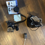 Ultra 4K Camera For Vlogging, Live Streaming, Has Sim Card, Wide Ang. Lens, Mic.