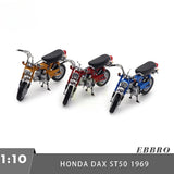 1/10 EBBRO Honda DAX Honda ST50 1969 Diecast Model Motorcycle Car