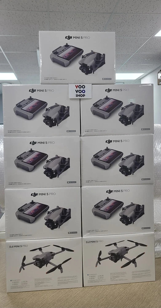 DJI MINI 5 PRO Fly More Combo Drone [RC2 Controller 3 Batteries] / US Duty Incl.