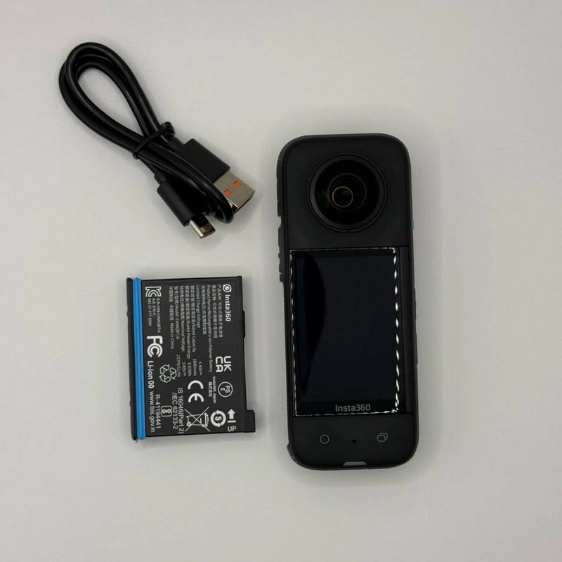 Insta360 X3 - 5.7K 360 AI Action Camera - 4K Single Lens Mode - Waterproof