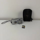 Panasonic LUMIX DMC-TZ18 16x Optical Leica lens Silver Digital Camera