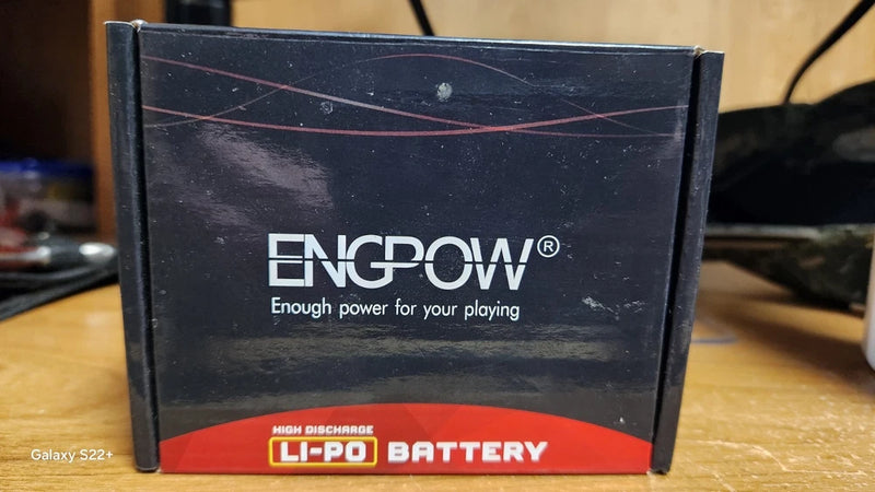 ENGPOW 3.7V 750mah 25C Lipo Battery JST Plug with X5 Charger Drone Batteries Battery