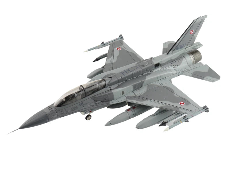 General Dynamics F-16D Polish Air Force Diecast 1:72 Scale Model - HA38041