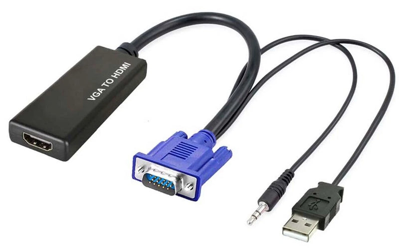 VGA To 720P 1080p HD Video Format Converter With Audio Input