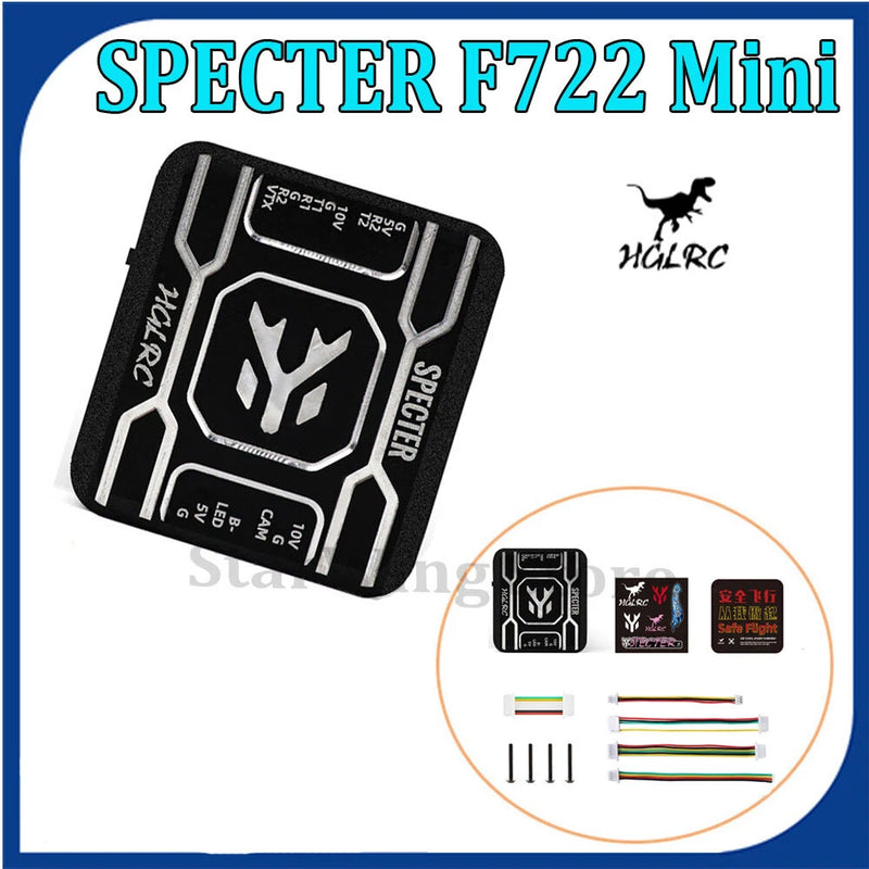 HGLRC SPECTER F722 Mini FC MPU6000 Sensor 16MB Dual BEC FPV Drone Controller
