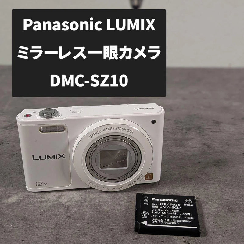 Panasonic LUMIX DMC-SZ10 Mirrorless Digital Camera Compact Used From Japan