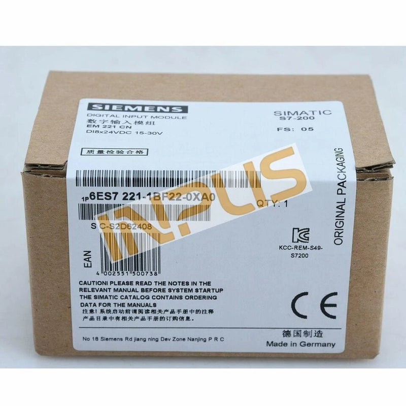 6ES7 221-1BF22-0XA0 NEW SIEMENS 6ES7221-1BF22-0XA0 S7-200 Digital Input Module