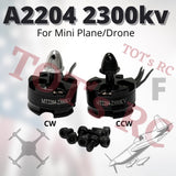 MT2204 2300KV Brushless Motor Quadcopter Drone Aircraft FPV 210 250 280MM F