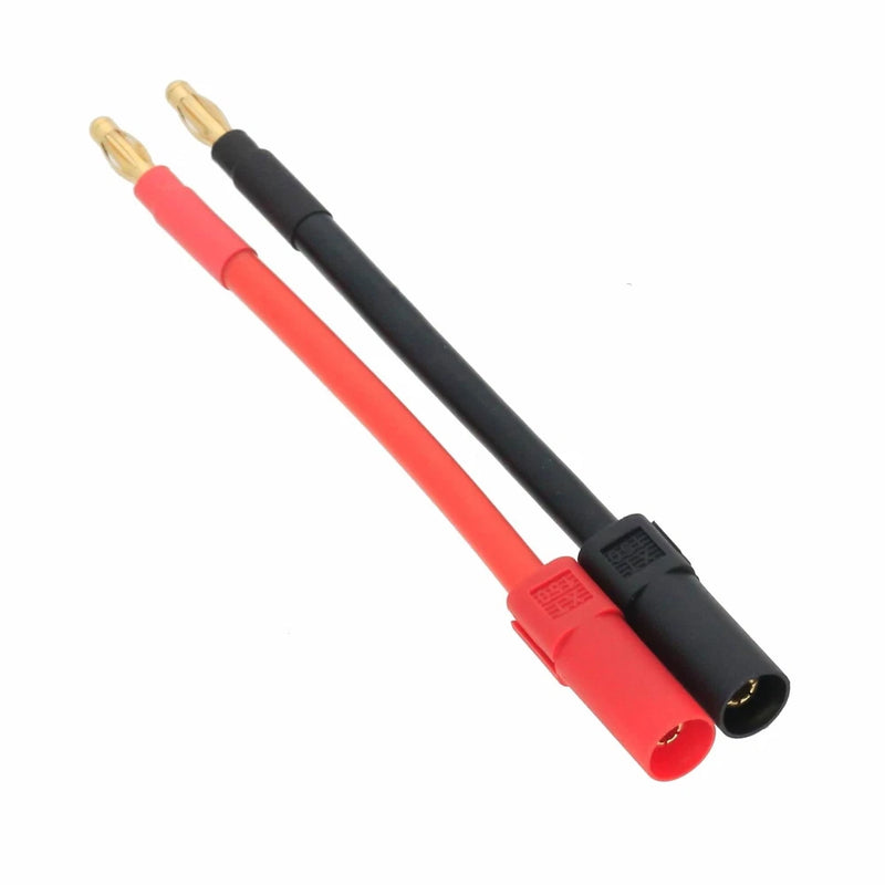 XT150 Male to 4mm Banana Bullet Plug 10AWG 15CM Battery Charging supply UAV FPV