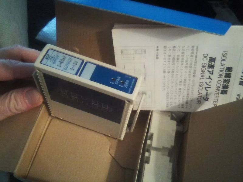 * NEW * ..  WATANABE WGP-DS-17P-1 ISOLATION CONVERTER AC80-132V INTERFACE MODULE