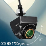 Car Rear View Camera, Wide-Angle Waterproof CCD with HD Night Vision for BMW