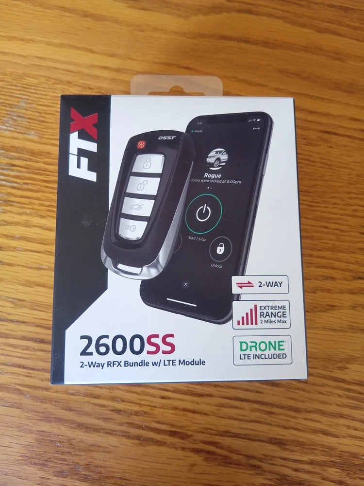 Firstech Compustar RFX-FTX2600-SS 2-Way RF Remote with DR-X1 LTE Drone Mobile