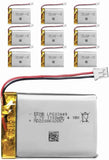 EEMB 10PACK 3.7V Lipo Battery 1100mAh 603449 Rechargeable Wire JST 2.0mm Battery