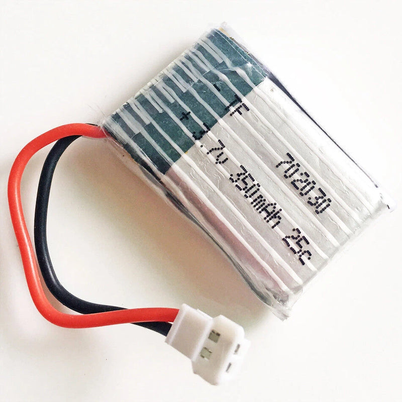 3.7V High 25C 350mAh Lipo Battery For Hubsan H107 H6C RC Drone Quadcopter 702030