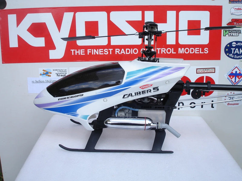 Kyosho Caliber 5 + OS MAX HYPER + Blades 600mm