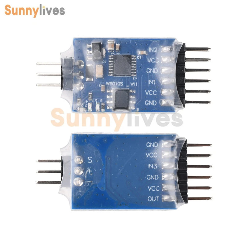 3-Channel Video Switcher Module Video Switching Device for FPV Cameras Drones