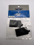 RC helicopter blade balance part, black metal pieces in sealed clear bag