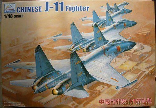 1/48 Hobby Boss DIY Airplane Jet 80398 Chinese J-11 Aircraft Fighter Model Kit